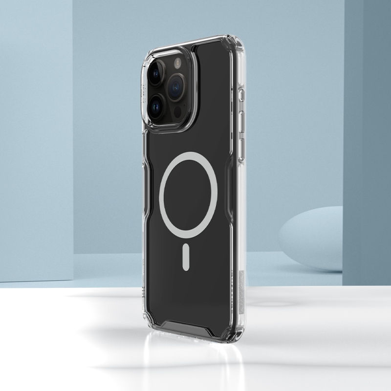 Nillkin Nature TPU PRO Magnetic Kryt pro Apple iPhone 15 Pro - průhledný
