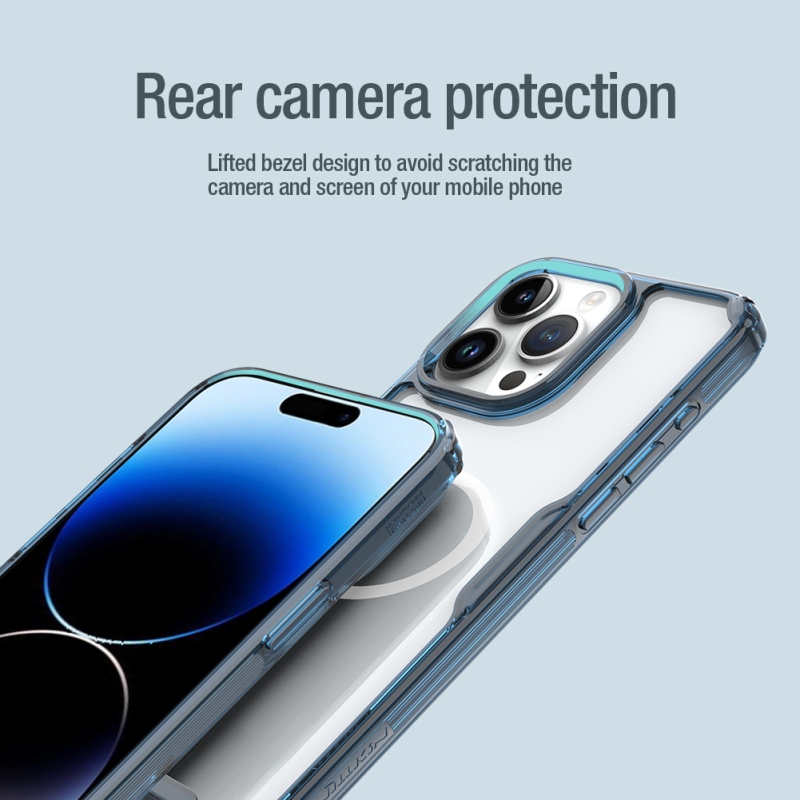 Nillkin Nature TPU PRO Magnetic Kryt pro Apple iPhone 15 Pro - průhledný