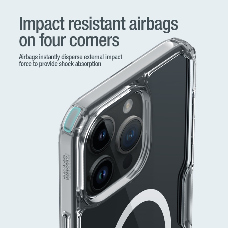 Nillkin Nature TPU PRO Magnetic Kryt pro Apple iPhone 15 Pro - průhledný