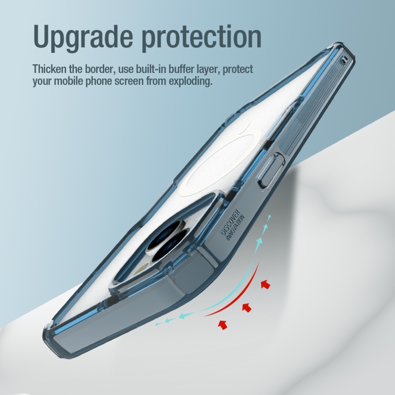 Nillkin Nature TPU PRO Magnetic Kryt pro Apple iPhone 15 - průhledný