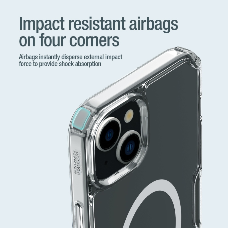 Nillkin Nature TPU PRO Magnetic Kryt pro Apple iPhone 15 - průhledný