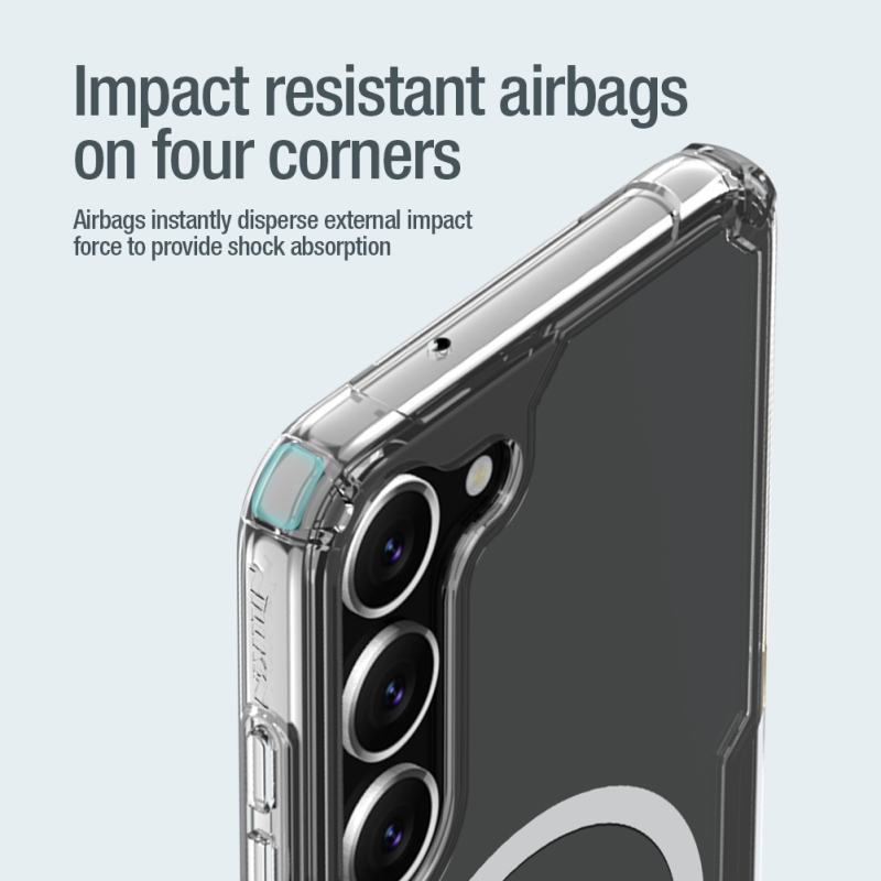 Nillkin Nature TPU PRO Magnetic Kryt pro Samsung Galaxy S23+ - průhledný