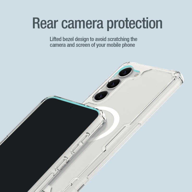 Nillkin Nature TPU PRO Magnetic Kryt pro Samsung Galaxy S23+ - průhledný
