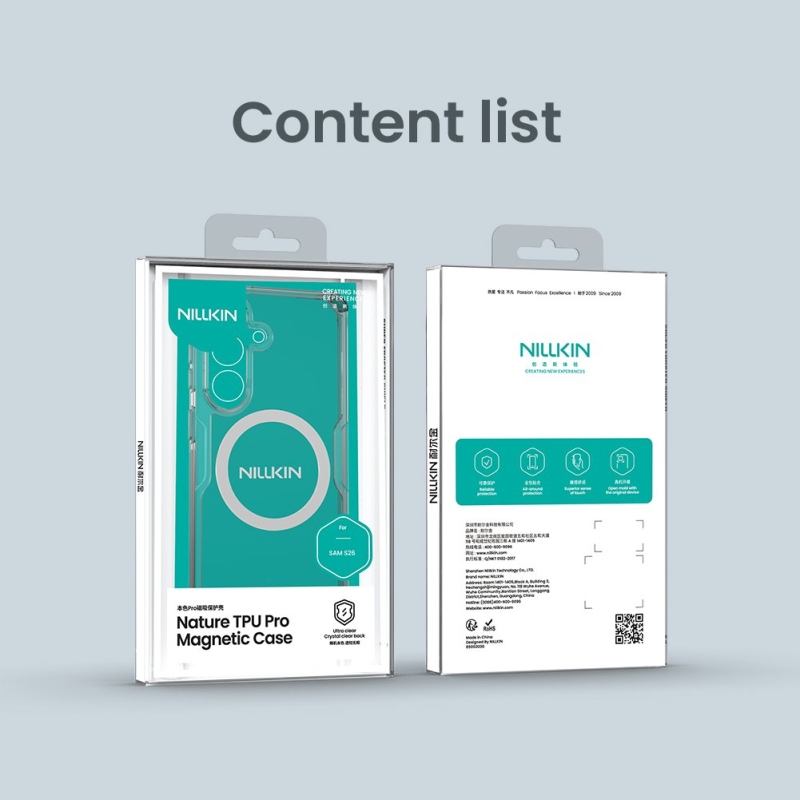 Nillkin Nature TPU PRO Magnetic Kryt pro Samsung Galaxy S26 Transparent