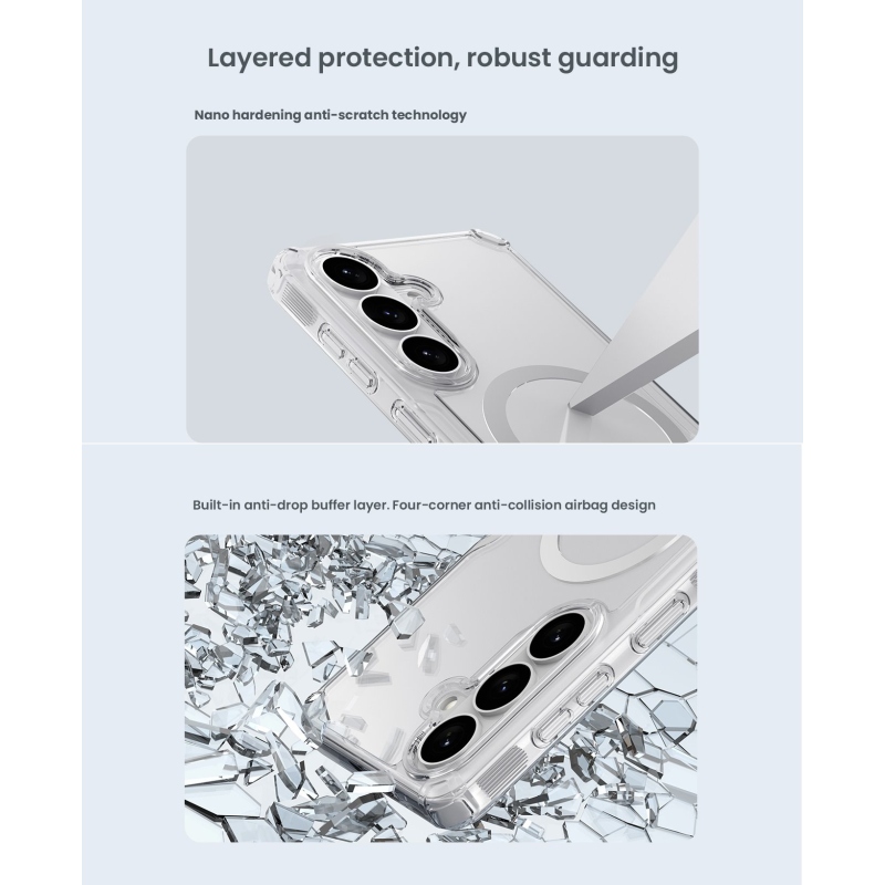 Nillkin Nature TPU PRO Magnetic Kryt pro Samsung Galaxy S26+ Transparent