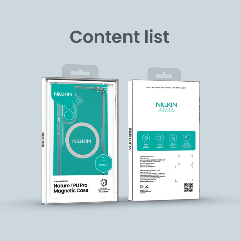Nillkin Nature TPU PRO Magnetic Kryt pro Samsung Galaxy S26+ Transparent
