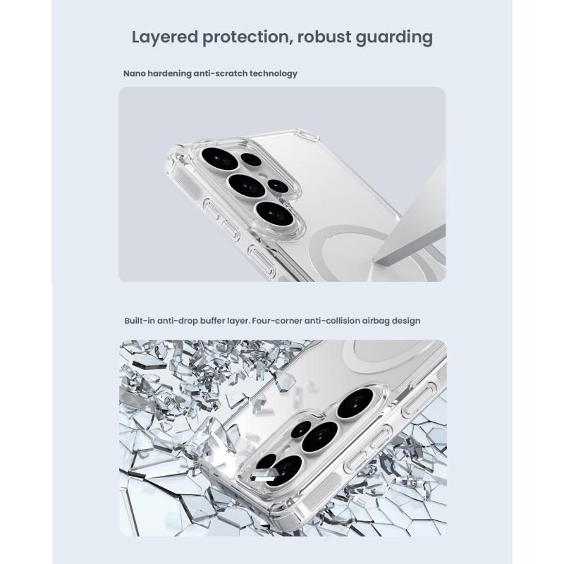 Nillkin Nature TPU PRO Magnetic Kryt pro Samsung Galaxy S26 Ultra Transparent