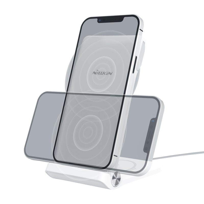 Nillkin PowerTrio 3v1 Bezdrátová Nabíječka pro Apple Watch White (MFI)