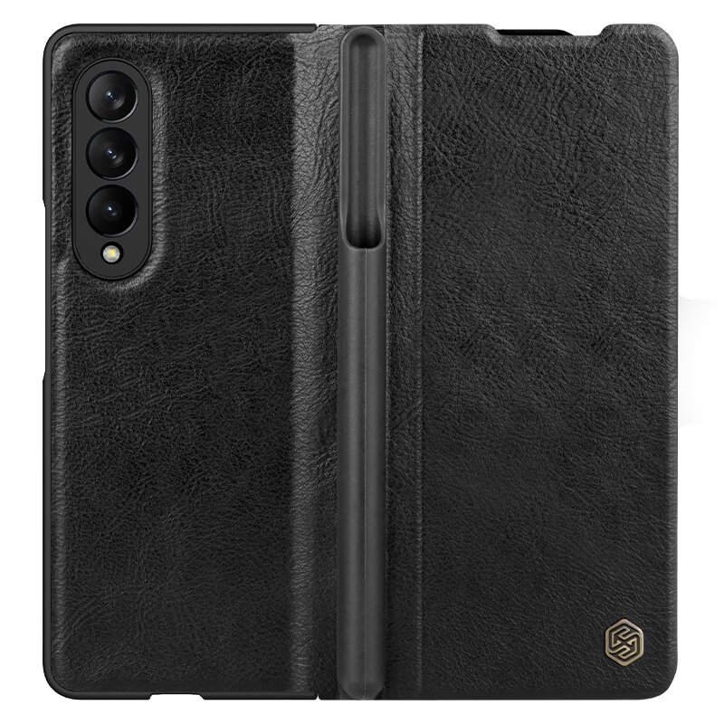 Nillkin Qin Book Pouzdro pro Samsung Galaxy Z Fold 3 5G Black