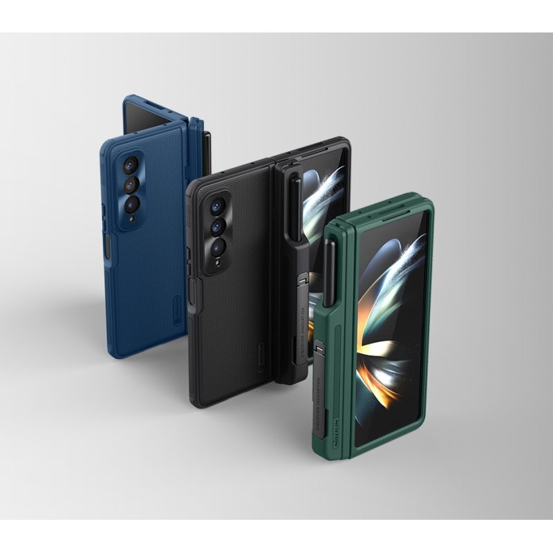 Nillkin Super Frosted FOLD Slot+Stand Zadní Kryt pro Samsung Galaxy Z Fold 4 Black