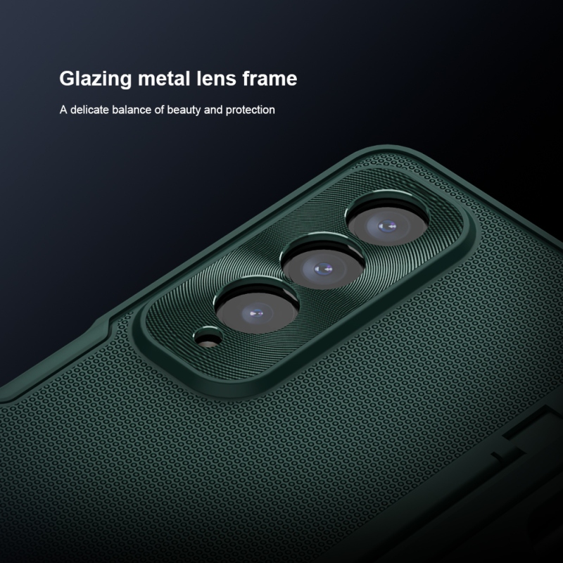 Nillkin Super Frosted FOLD Slot+Stand Zadní Kryt pro Samsung Galaxy Z Fold 4 Black