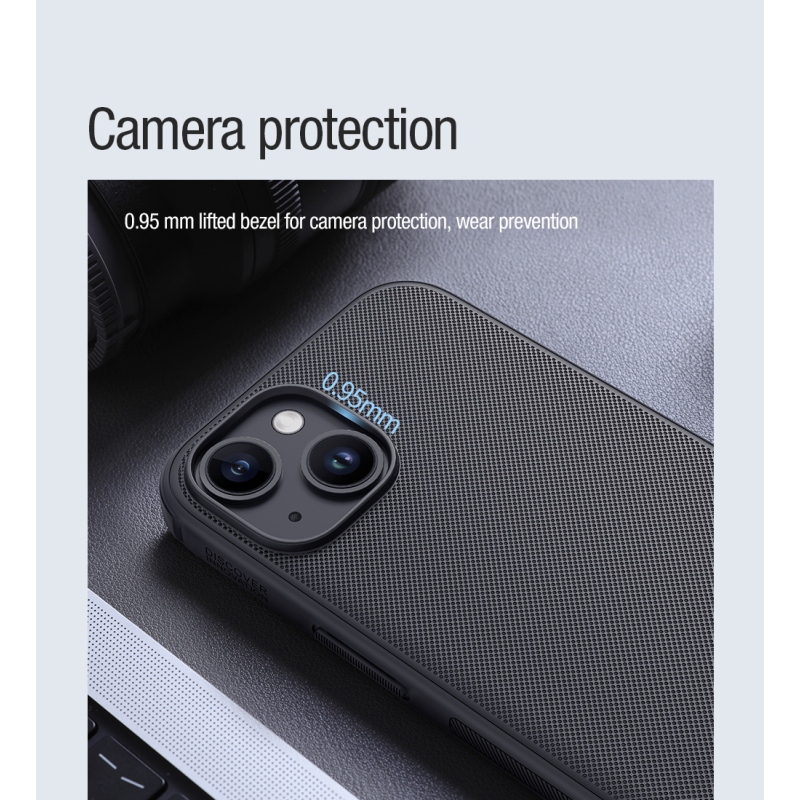 Nillkin Super Frosted PRO Magnetic Zadní Kryt pro Apple iPhone 15 Black