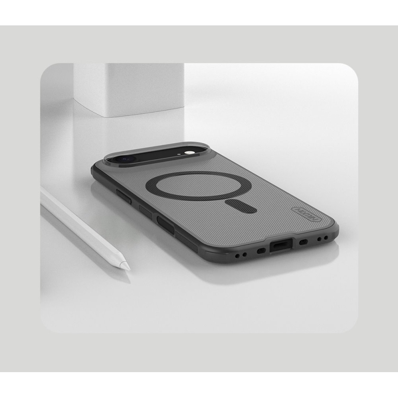 Nillkin Super Frosted PRO Magnetic Zadní Kryt pro Apple iPhone Air Transparent Black