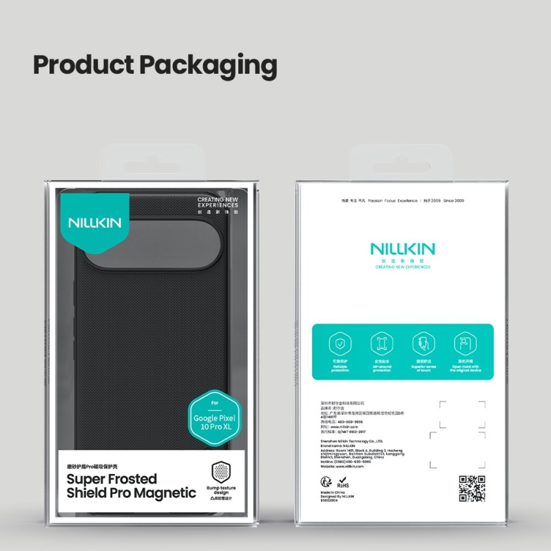 Nillkin Super Frosted PRO Magnetic Zadní Kryt pro Google Pixel 10 Pro XL Black