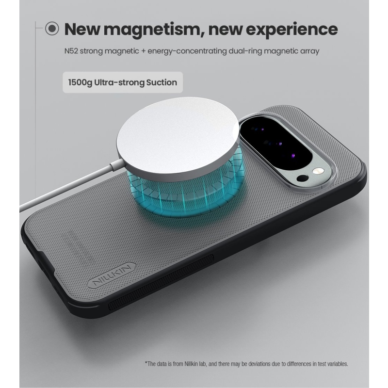 Nillkin Super Frosted PRO Magnetic Zadní Kryt pro Google Pixel 10 Pro XL Transparent Black