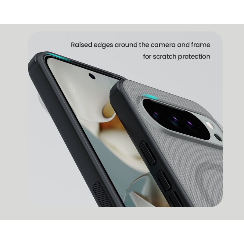 Nillkin Super Frosted PRO Magnetic Zadní Kryt pro Google Pixel 10 Pro XL Transparent Black