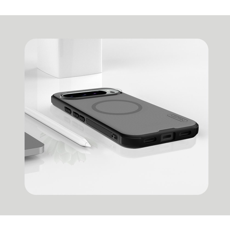 Nillkin Super Frosted PRO Magnetic Zadní Kryt pro Google Pixel 10 Pro XL Transparent Black