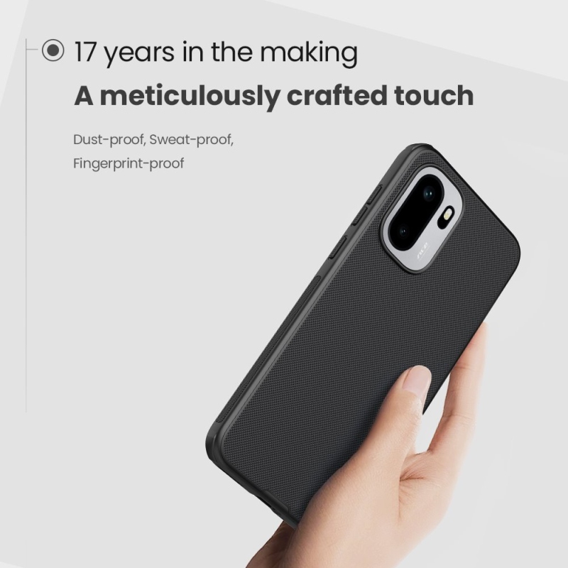 Nillkin Super Frosted PRO Magnetic Zadní Kryt pro OnePlus 15R Black