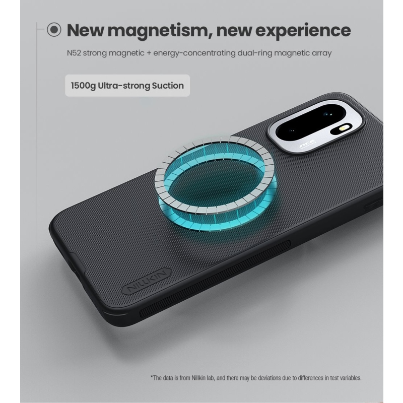 Nillkin Super Frosted PRO Magnetic Zadní Kryt pro OnePlus 15R Black