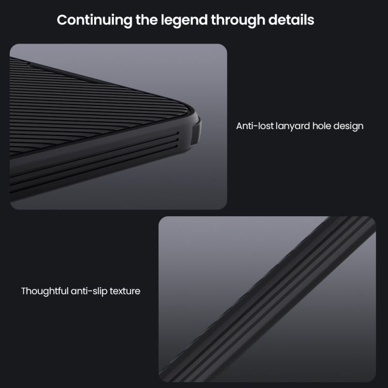 Nillkin Super Frosted PRO Magnetic Zadní Kryt pro Samsung Galaxy A17 5G Black