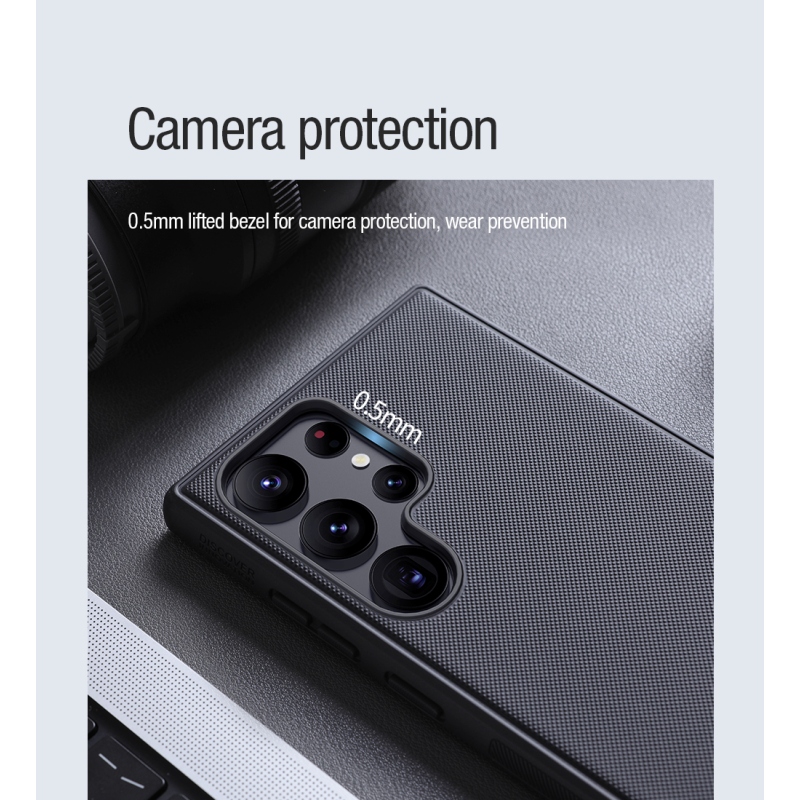 Nillkin Super Frosted PRO Magnetic Zadní Kryt pro Samsung Galaxy S23 Ultra Black