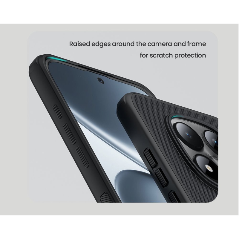 Nillkin Super Frosted PRO Magnetic Zadní Kryt pro Xiaomi Redmi Note 15 Pro 5G Black