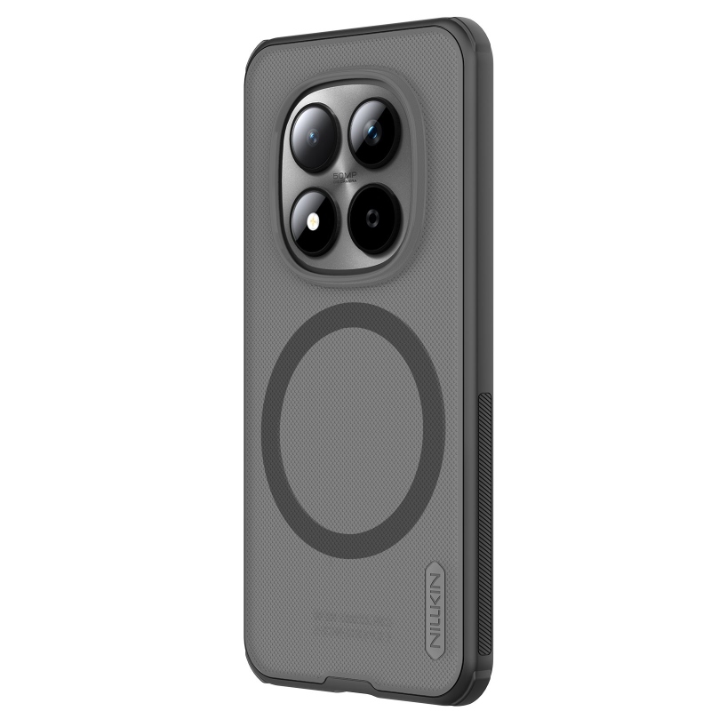 Nillkin Super Frosted PRO Magnetic Zadní Kryt pro Xiaomi Redmi Note 15 Pro 5G Transparent Black