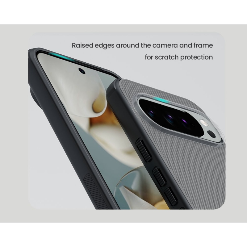 Nillkin Super Frosted PRO Zadní Kryt pro Google Pixel 10/10 Pro Transparent Black