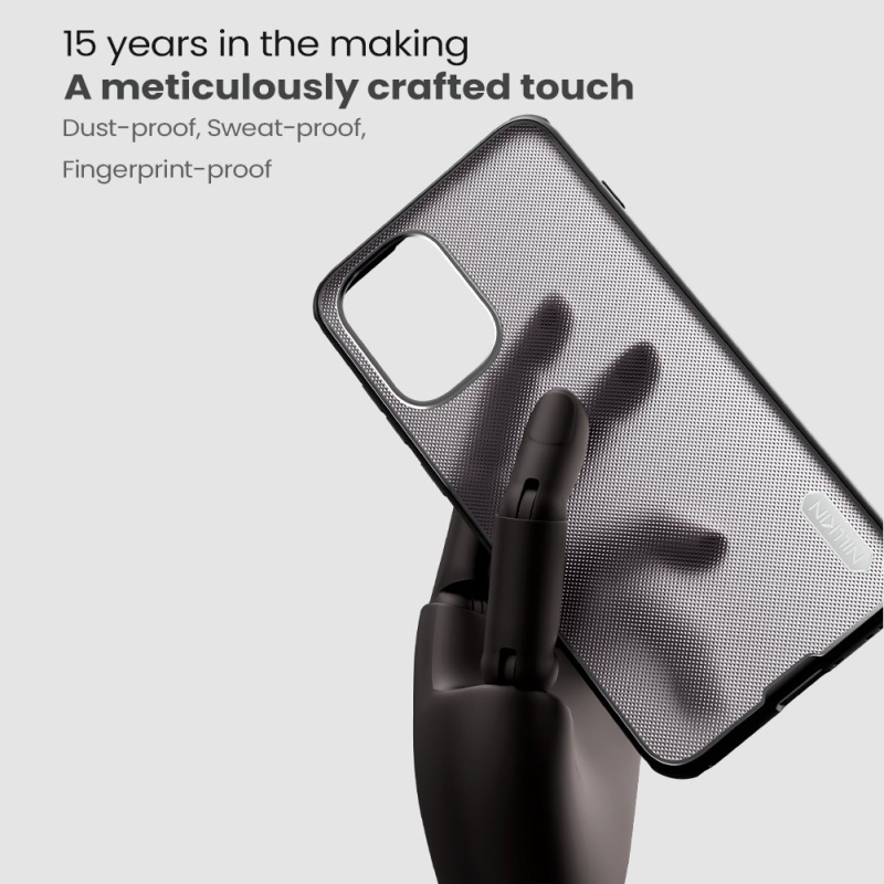 Nillkin Super Frosted PRO Zadní Kryt pro OnePlus 15R Transparent Black