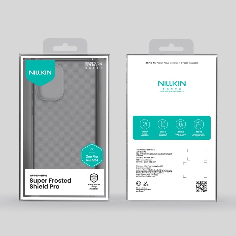 Nillkin Super Frosted PRO Zadní Kryt pro OnePlus 15R Transparent Black