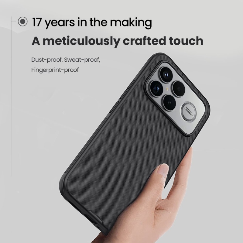 Nillkin Super Frosted PRO Zadní Kryt pro Poco F8 Ultra Black