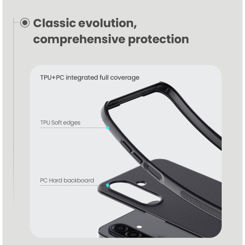 Nillkin Super Frosted PRO Zadní Kryt pro Samsung Galaxy A17 5G Black