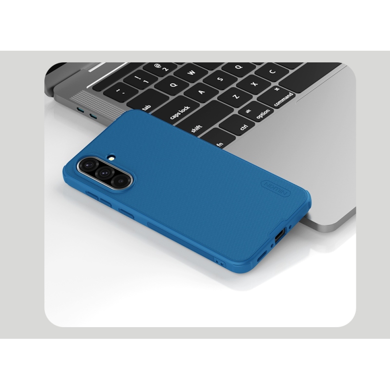 Nillkin Super Frosted PRO Zadní Kryt pro Samsung Galaxy A36 5G Blue