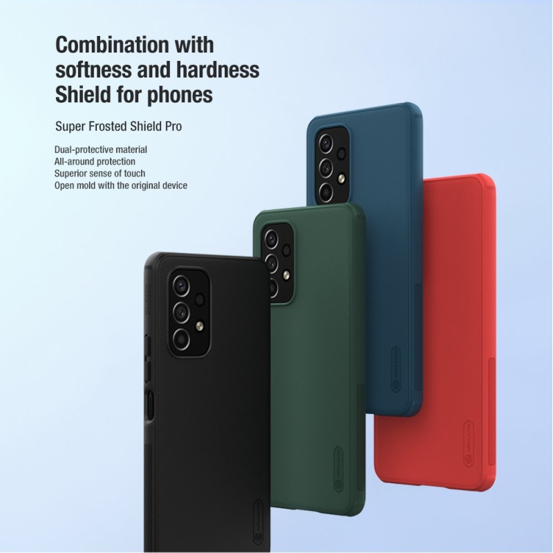 Nillkin Super Frosted PRO Zadní Kryt pro Samsung Galaxy A53 5G Black