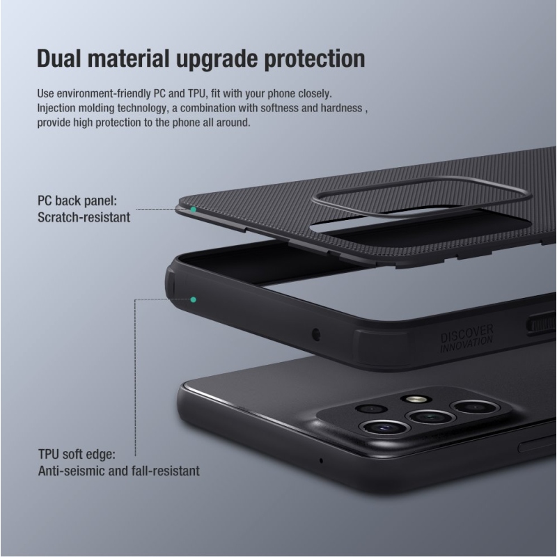 Nillkin Super Frosted PRO Zadní Kryt pro Samsung Galaxy A53 5G Black