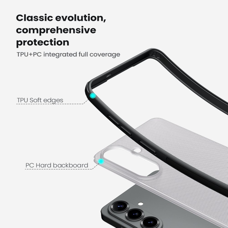 Nillkin Super Frosted PRO Zadní Kryt pro Samsung Galaxy S26+ Transparent Black