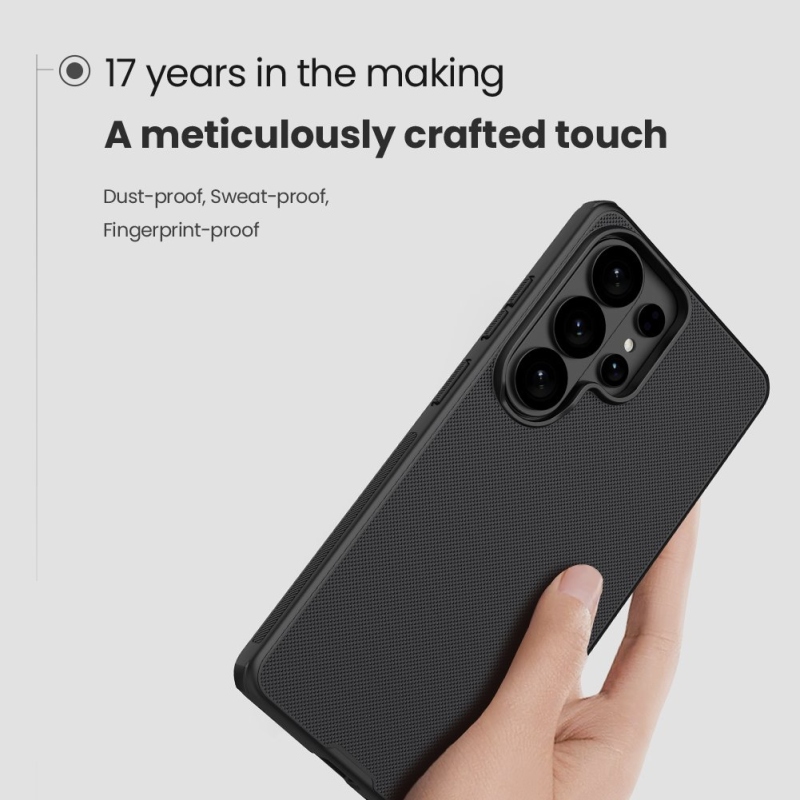 Nillkin Super Frosted PRO Zadní Kryt pro Samsung Galaxy S26 Ultra Black