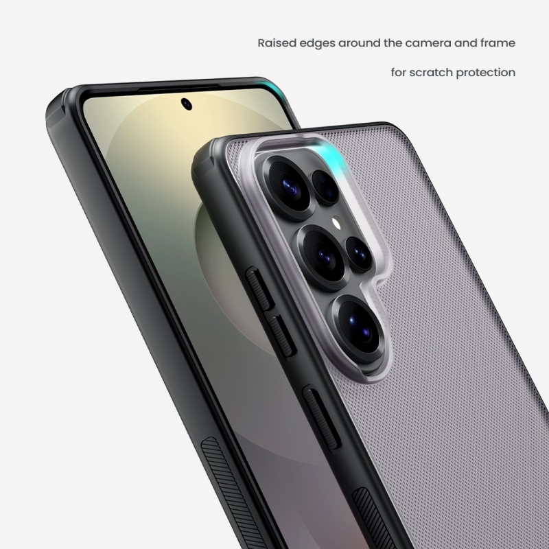 Nillkin Super Frosted PRO Zadní Kryt pro Samsung Galaxy S26 Ultra Transparent Black