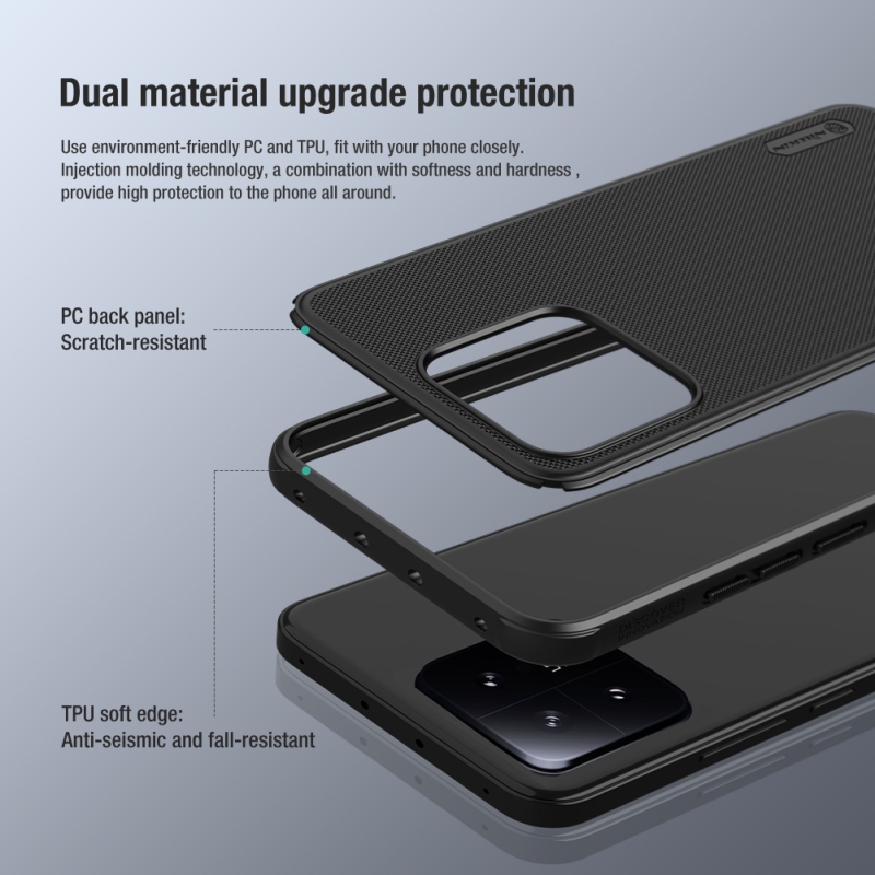 Nillkin Super Frosted PRO Zadní Kryt pro Xiaomi 13 Black