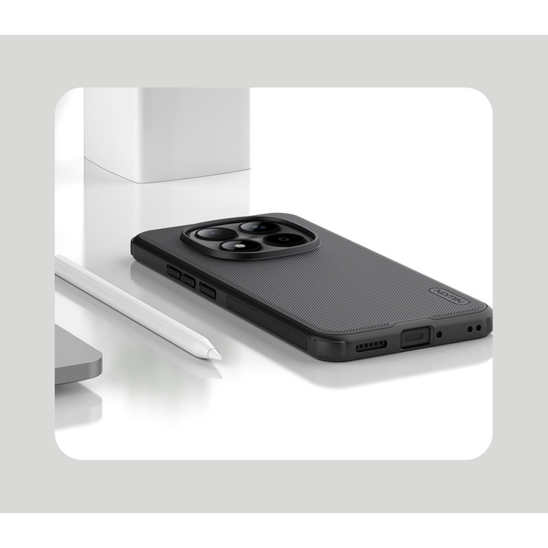 Nillkin Super Frosted PRO Zadní Kryt pro Xiaomi Redmi Note 15 Pro+ 5G Black 