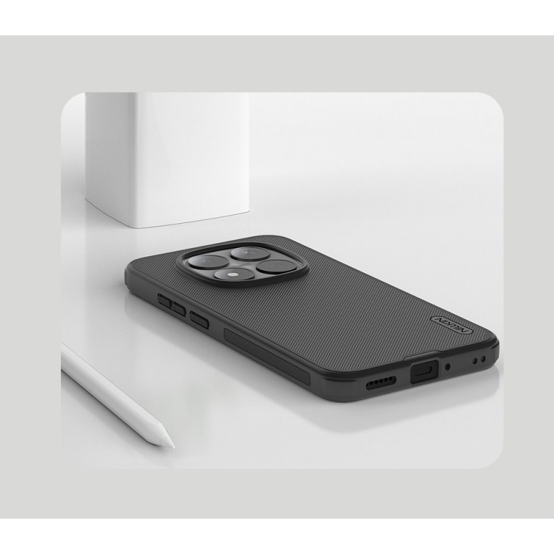 Nillkin Super Frosted PRO Zadní Kryt pro Xiaomi Redmi Note 15 Pro 5G Black 