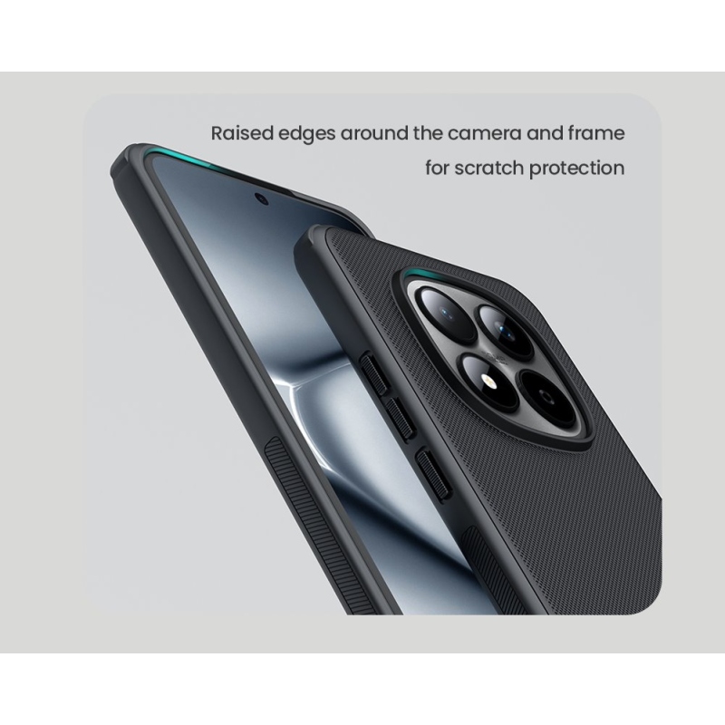 Nillkin Super Frosted PRO Zadní Kryt pro Xiaomi Redmi Note 15 Pro+ 5G Black 