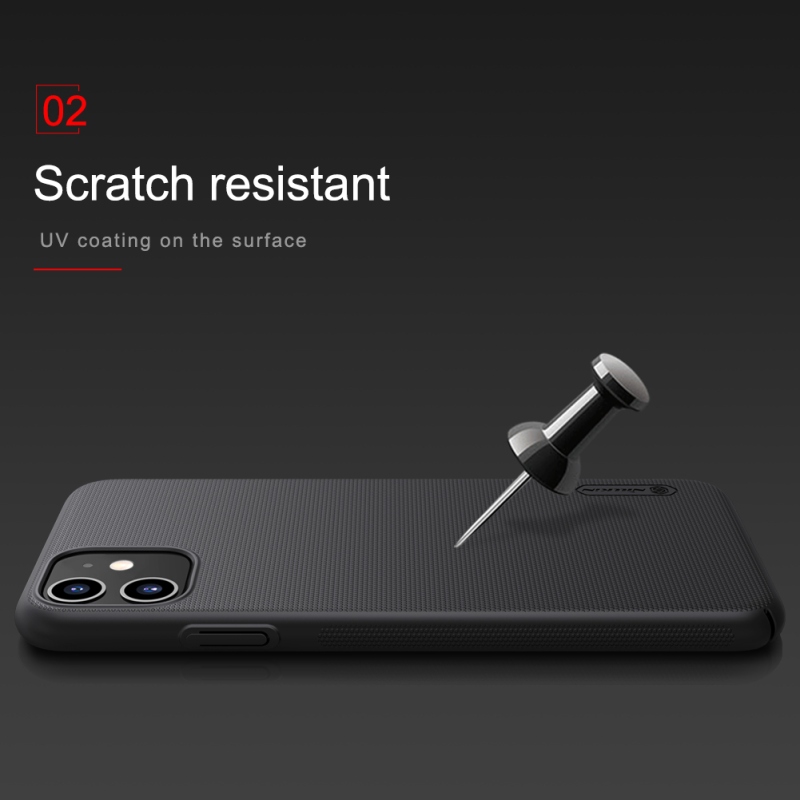 Nillkin Super Frosted Zadní Kryt pro Apple iPhone 11 Black
