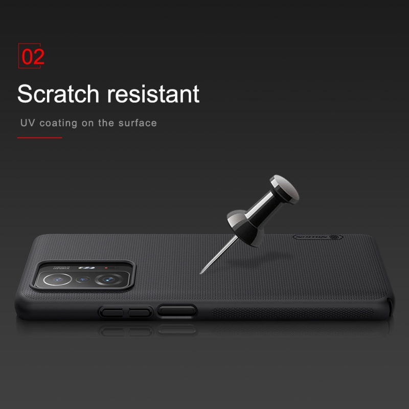 Nillkin Super Frosted Zadní Kryt pro Xiaomi 11T/11T Pro Black