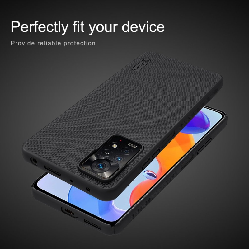 Nillkin Super Frosted Zadní Kryt pro Xiaomi Redmi Note 11 Pro/11 Pro 5G Black