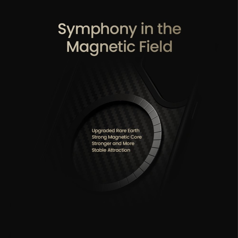 Nillkin Synthetic Fiber PRO Magnetic Ochranný Zadní Kryt pro Samsung Galaxy S25 Ultra Black 