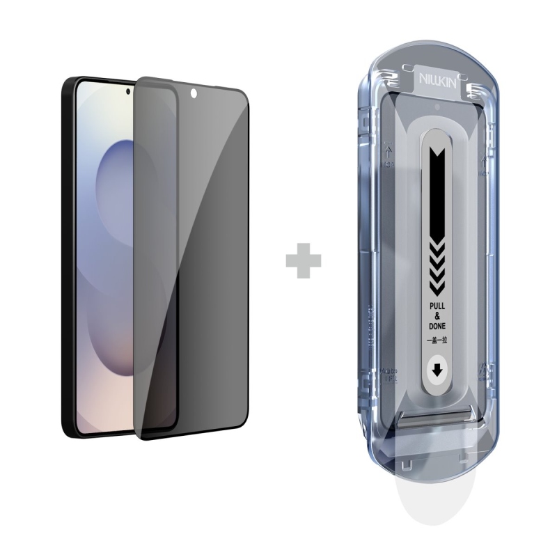 Nillkin Tvrzené Sklo 0.25mm Guardian 2.5D pro Samsung Galaxy S26+ Black (s aplikátorem)