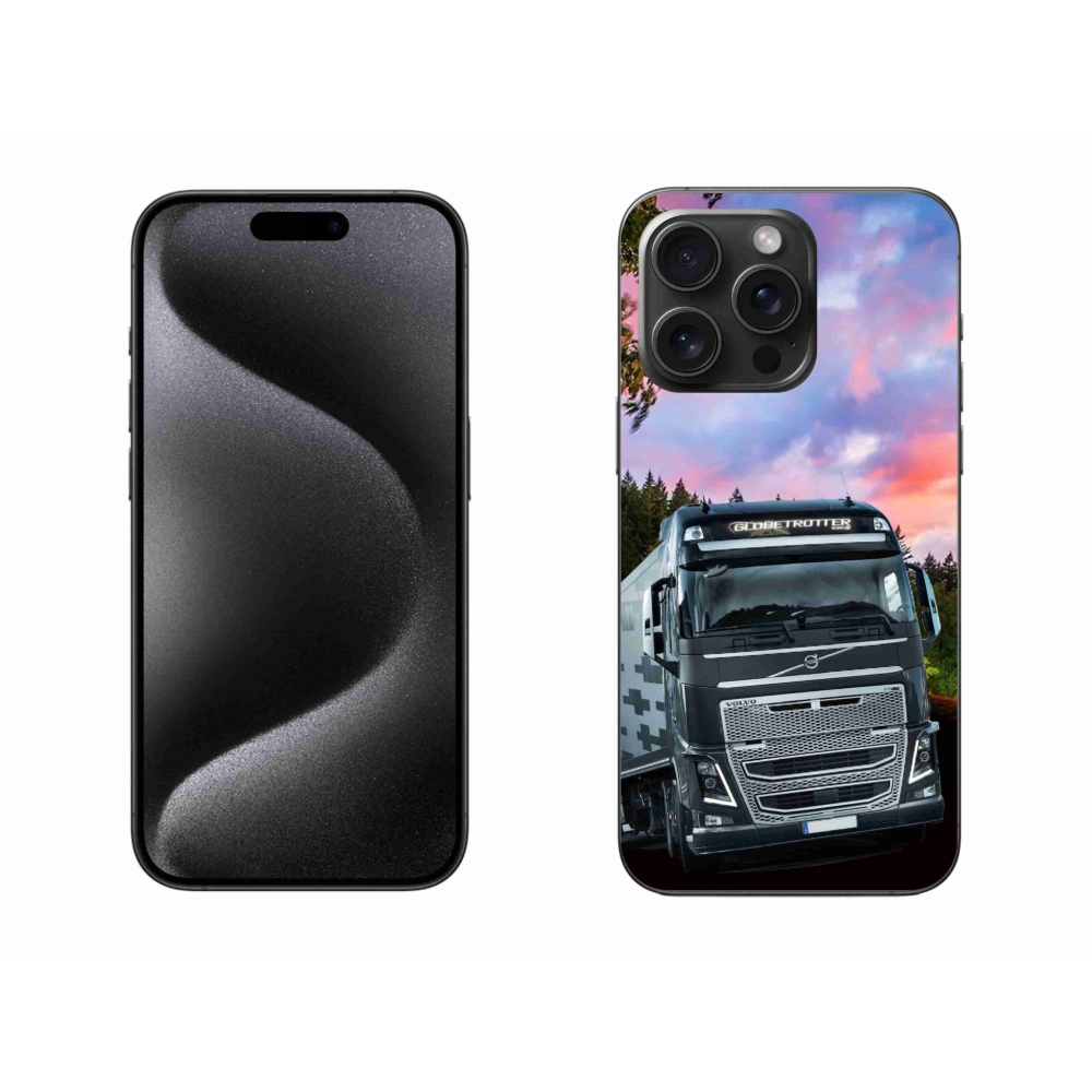 Gelový kryt mmCase na iPhone 15 Pro Max - kamion 2