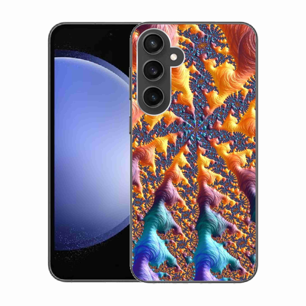 Gelový kryt mmCase na Samsung Galaxy S23 FE - abstraktní motiv 23