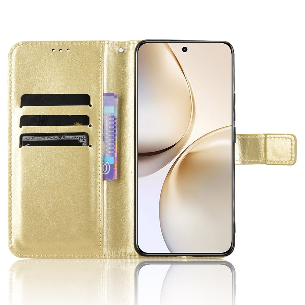 Crazy knížkové pouzdro na Realme 14 Pro+ 5G - zlaté